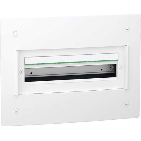 Coffret 1 rangée - 18 modules - Encastré - Sans porte - PrismaSeT XS