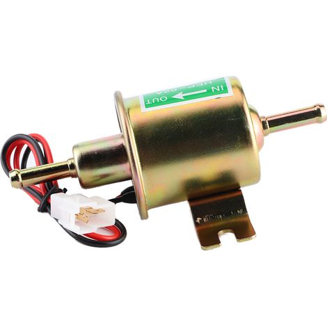 Pompe à carburant électrique en ligne 12 V 3,6 PSI pour essence, diesel et basse pression HEP 02A pour voiture, camion et bateau (1/5)