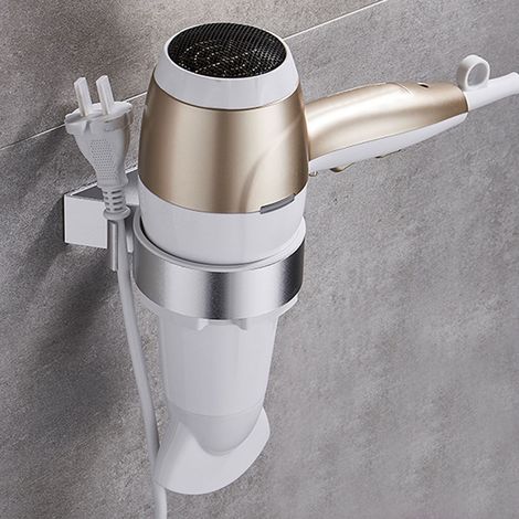 Égouttoir en aluminium, organisateur de ventilateur sans trous, accessoire léger (organisateur de ventilateur argent mat 9482SS) (1/5)