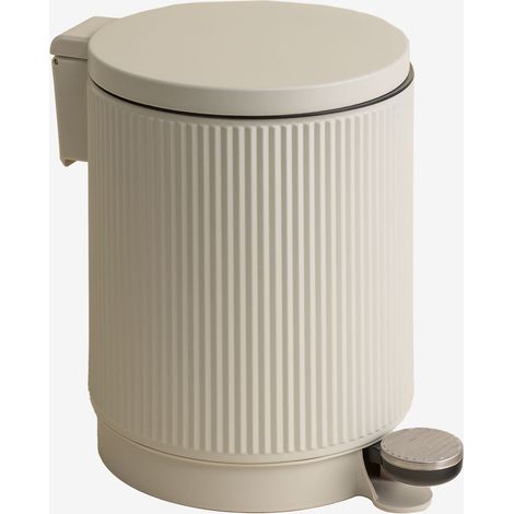 SKLUM Midler 5L Treteimer Gardenia Weiß