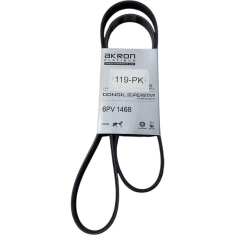 6pk1468 cinghia poly-v alternatore servizi marca akron (1/5)