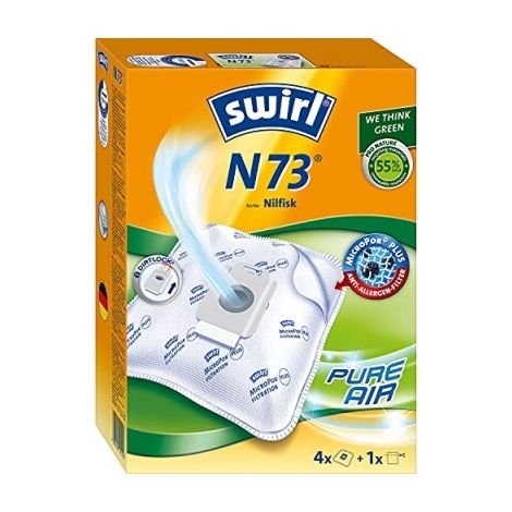 Swirl - sacchetto aspirapolvere n73 4 pezzi ecopor - 6782913 - 4006508191413
