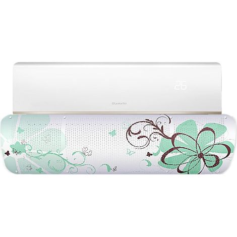 CCYKXADéflecteur d'air conditionnant le vent, déflecteur perforé pour les conditionneurs d'air, ABS convient pour la maison et le bureau (27 x 90 cm) (1/5)