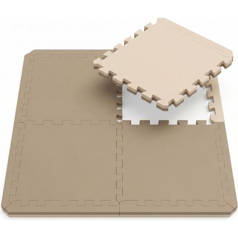 Lot de 8 - Tapis arts martiaux 63x63cm - 2cm EVA puzzle Judo Karaté MMA Sport (1/5)