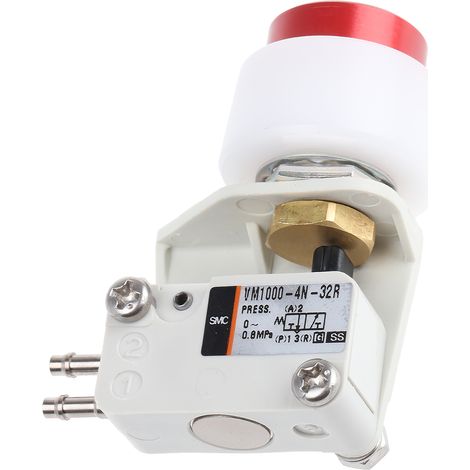 Vanne pneumatique SMC VM1000 Bouton poussoir 3/2, 2.5mm ( Prix pour 1 )