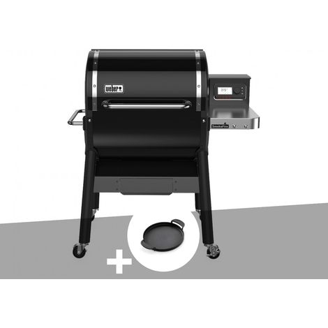 Barbecue à pellets Weber Smokefire EX4 GBS + Plancha