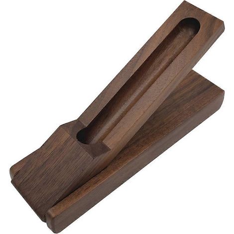 Boîte à crayons en bois élégante pour un stylo (couleur café), 1 pièce-17x5cm-Coffee