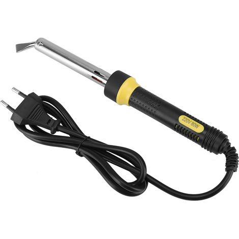 80-W-Elektrolötkolben mit gebogener Spitze, externer Heizung, EU-Stecker 220 V (1/5)