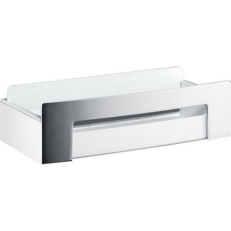 Corbeille de douche Heinrichschulte avec insert Metall, chromé pour montage mural