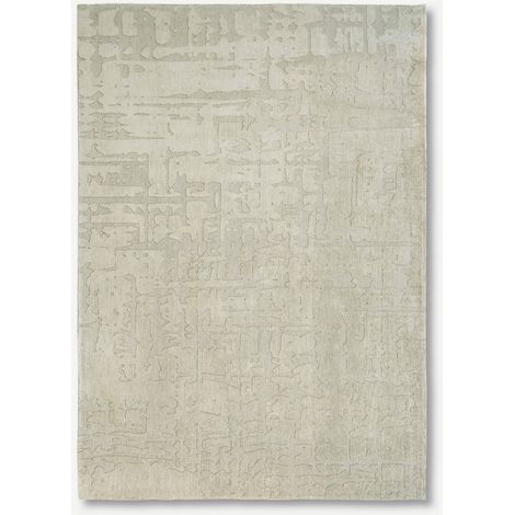BAOBAB DESIGN - TAPPETO STRUTTURATO EFFETTO VELLUTO - Prodotto in Belgio - Tessuto piatto jacquard meccanico - Rifinito a mano - Antiscivolo naturale - 100% poliestere - Beige secco - 280 x 390 CM (1/5)