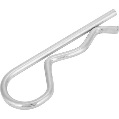 10 goupilles fendues de type B, goupilles de retenue zinguées, clips à ressort, épingles à cheveux (360 mm) (1/5)