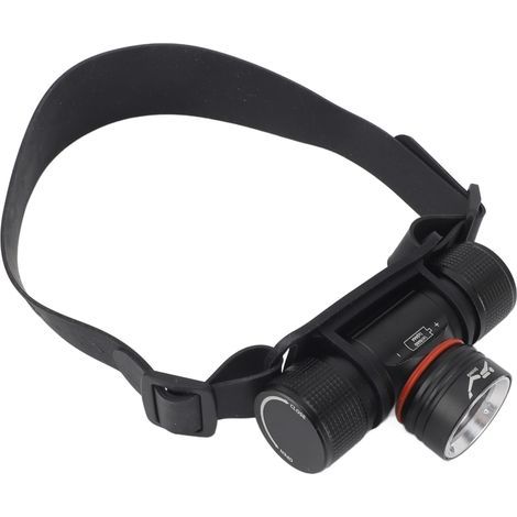 Diving Headlamp, IPX68 Waterproof Flashlight, Super Bright 1200LM, 3 Underwater Lighting Modes, 80M Swimming Light for Snorkeling and Fishing (1/5)