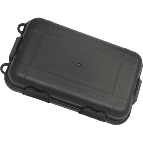 Scellé Antichocs étanche en Plastique Petites Boîtes W / éponges Outdoor Gear Produit 17 x 11 x 5 cm, Noir-Fei Yu (1/5)