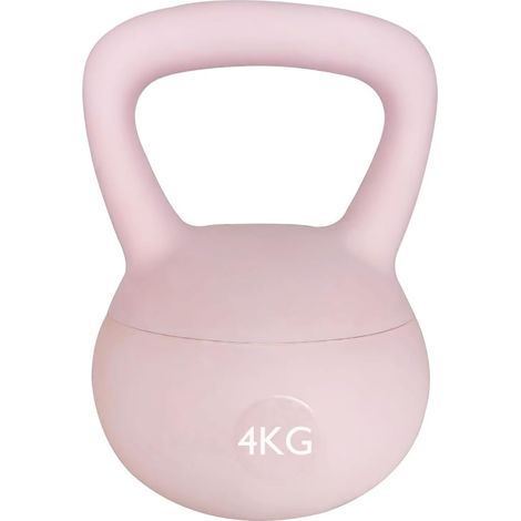 Kettlebell Stylish Rose, Poids Kettlebell Workout 4kg 6kg 8kg 10kg Fitness de Musculation à Domicile ou Gym (1/5)