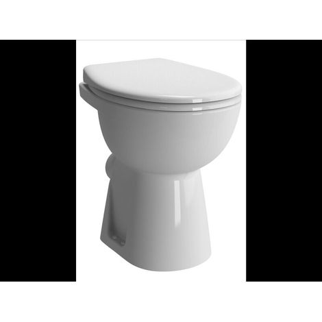 VITRA 5814B403-0087 Cuvette sur pied à chasse basse Conforma + 60 mm