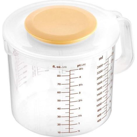 Bac À Mélange - Capacité 1,5 L - Avec Échelle De Mesure Intégrée - Pour Cuisine Maison - 1 Pièce