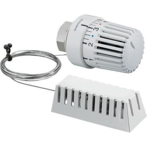 OVENTROP Thermostat Uni LH M 30 x 1,5, 7-28 C,  1-5, Fernfühler 2 m, weiß, 1011682 (1/5)