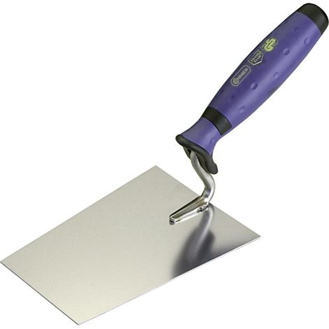 Kelle eckig 160 mm S-Hals Maurerwerkzeug
