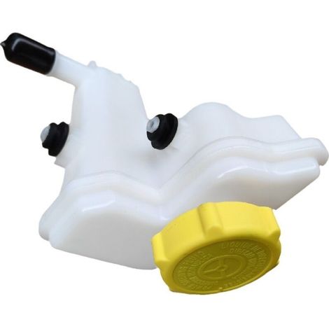 Réservoir de pompe de direction assistée Fiesta/Fusion compatible avec les pompes de direction assistée Ford Focus et Mondeo, avec bouchon 2S6C3531AC (1/3)