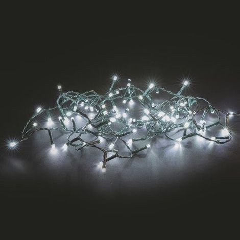 Luci Di Natale Per Interno Ed Esterno Bianco 500 Led Cavo Luci 22,5 Mt. (1/5)