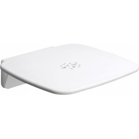 Siège de douche rétractable Blanc GEDY - 608302 (1/4)