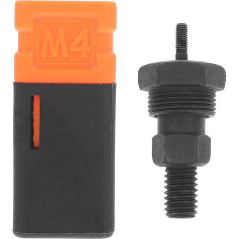 M4 Steel Rivet Tip Replacement Part Rivet Nut Rivet Nut Riveting Tool Accessory for Automotive Repair and Maintenance (1/5)