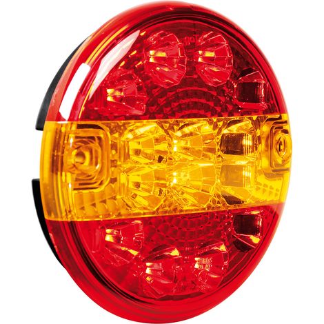 Fanale rotondo posteriore Led 3 funzioni, 12/24V (1/5)