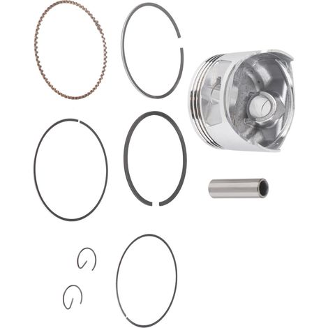 Kit de segments d'axe de piston en alliage de zinc, installation facile, antirouille, pour moteur 188F GX390 (1/5)