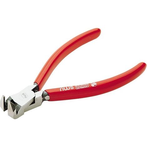 Pince coupante NWS 90º 160 mm avec poignée ergonomique et haute précision.