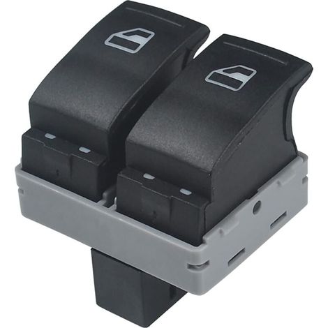 Interrupteur de lève-vitre, Bouton de Commutateur de Fenêtre électrique 7E0959855A pour Muvan T5 T6 2005-2009 côté conducteur-LIAIKI (1/5)
