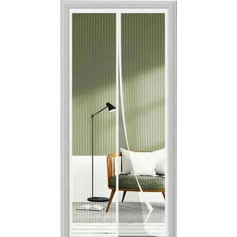Moustiquaire - Porte Fenetre 140x210cm - Magnétique - Anti-moustiques - Installation facile (1/4)