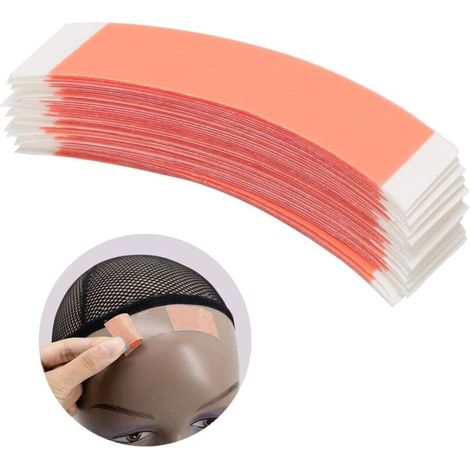 36 Stück/Beutel Doppelseitiges Klebeband für Lace-Front-Perücke, Doppelseitiges Klebeband für Haarverlängerung, Lace-Front-Support-Perücke, Klebeband-Zubehör—— (1/4)