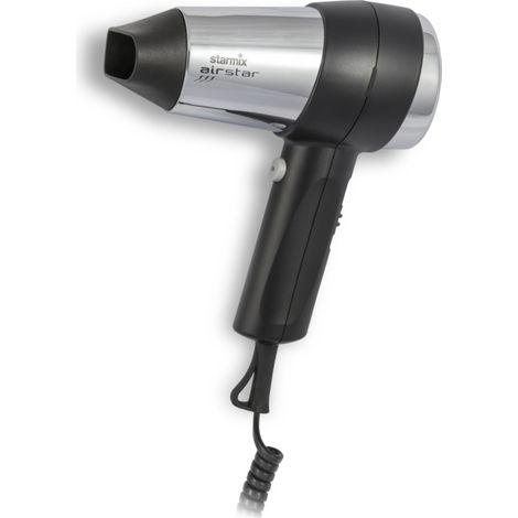 Starmix Sèche-cheveux à main appareil seul noir/chrome, 198125