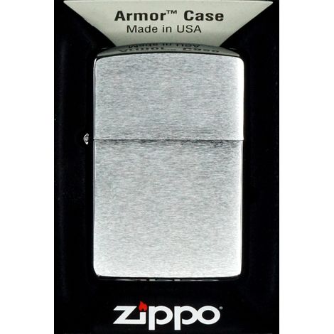 Zippo Feuerzeug Chrome Brushed Armor 60000849