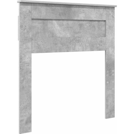 Maison Exclusive - Kopfteil Beton Grau Holzwerkstoff