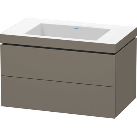Duravit L-Cube c-bonded Ensemble suspendu, 2 tiroirs, sans (1/5)