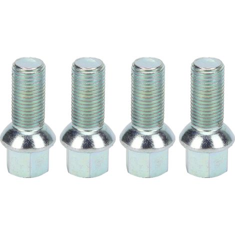 4 pièces Boulons de Roue M14x1.5 pour Audi A3 A4 A5 A6 A8 Q3 Q5 - Vis de Fixation (1/5)
