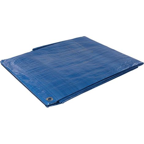 Silverline Tarpaulin - Cut 3 x 3.6m / Actual 2.9 x 3.45m (1/6)
