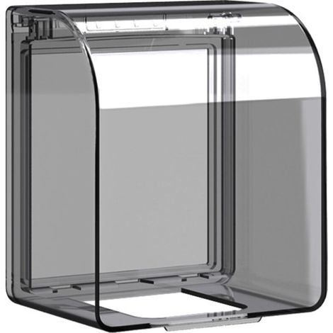 Protection Étanche Pour Prise De Courant 86 Type 12,2 × 10,8 × 7,3 Cm Prise De Courant Couvercle Étanche Couvercle De Prise De Courant Couvercle Interrupteur Pour Salles De Bains Et Cuisines (1/4)