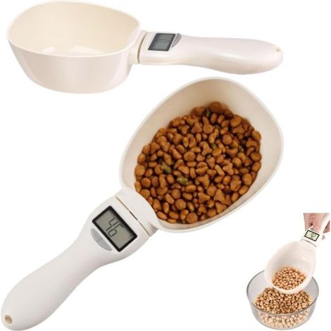 Digital Measuring Spoon Scale, Food Measuring Spoon Scale, High Precision, LCD Screen for Portioning Food and Condiments (1/4)