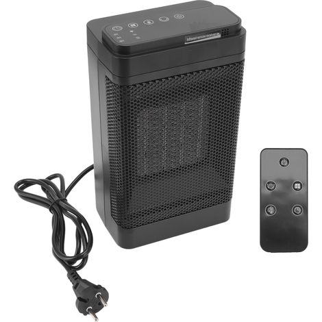 Intelligenter 1500-W-Elektroheizkörper mit Touchscreen, Kippschutz und automatischer Abschaltung, 220–250-V-EU-Stecker (1/5)