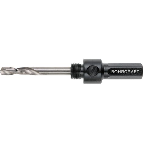 BOHRCRAFT Lochsägenschaft AS11 m. Zentrierbohrer f. Lochsäge 14-30 mm