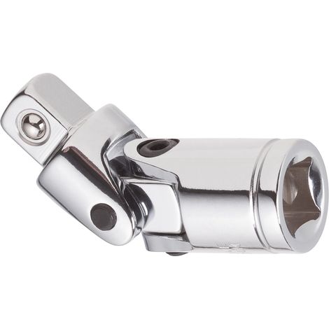 VIGOR Universalgelenk, 3/8 (10 mm) Vierkant hohl, 3/8 (10 mm) Vierkant massiv, 50 mm (1/2)
