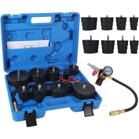 Piece Turbo System Leak Tester Set with 35–90mm Gauge (1/5)