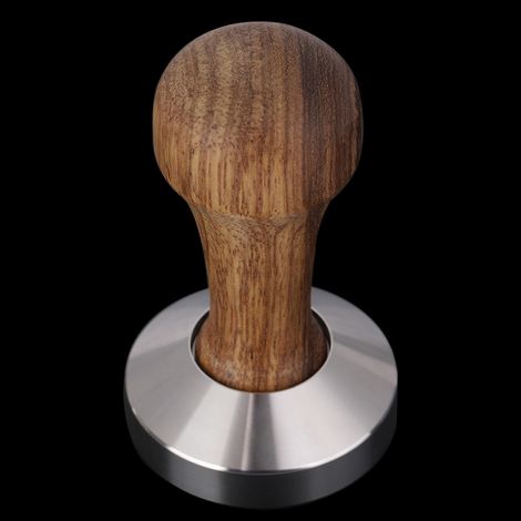 Praktischer Edelstahl-Kaffee-Tamper, Espressopulver-Flachpresshammer (53 mm) (1/5)