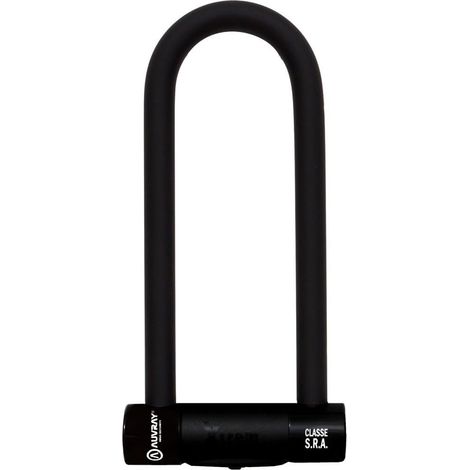 Antivol en U Auvray Xtrem Medium Black Edition - Axe de 18 mm, 85 mm x 250 mm (classe S.R.A.)