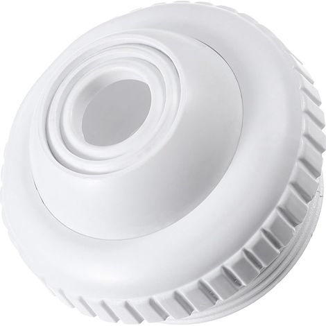 Buse De Pulvérisation De L'œil De Taureau Bain à Remous Raccord De Flux De Spa Accessoires De Piscine Creusée Buse D'entrée De Piscine Matériel PVC Blanche