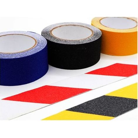 Ruban antidérapant en PVC phosphorescent de 5 m x 5 cm pour escaliers, marches, sols, décoration de sécurité (1/5)