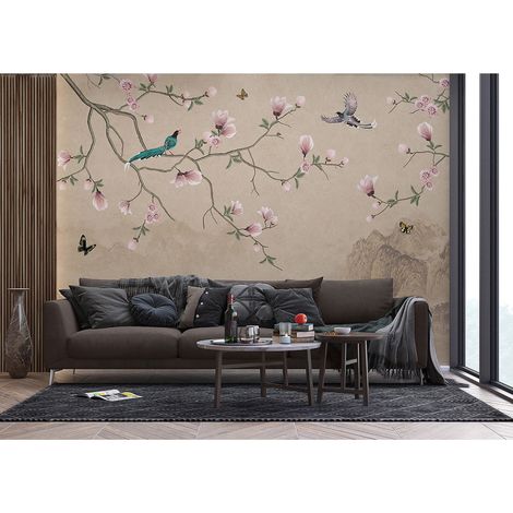 Papier peint intissé - Paysage chinois - 375x270 cm (1/5)