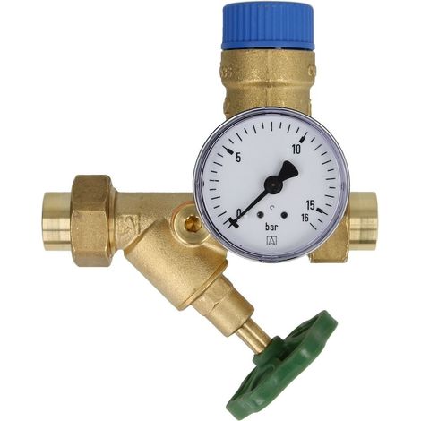 Afriso Groupe de sécurité boiler BSG DN15